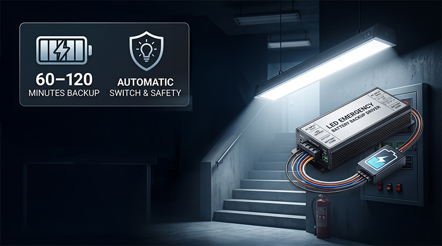 NaturaLED Emergency Battery Backup Drivers